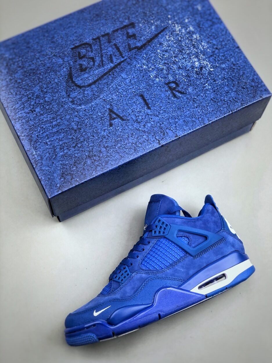 NIKE AIR JORDAN 4 RETRO OG SP 喬丹四代聯名藍磚 籃球鞋：圖片 3