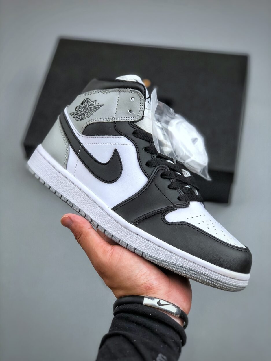 乔丹Air Jordan 1  白黑灰”低幫文化籃球鞋