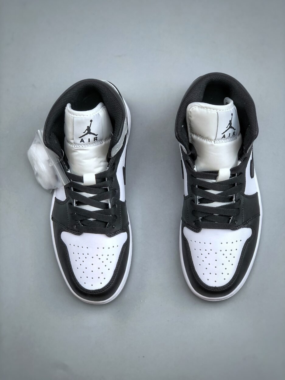 乔丹Air Jordan 1  白黑灰”低幫文化籃球鞋：圖片 5