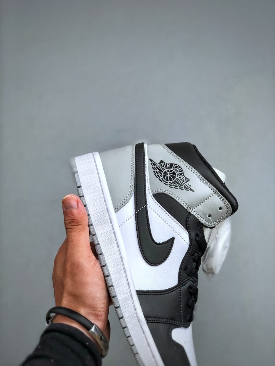 乔丹Air Jordan 1  白黑灰”低幫文化籃球鞋：圖片 6