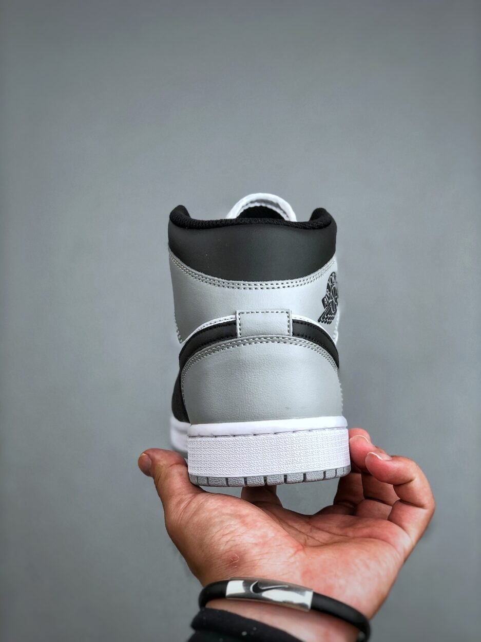 乔丹Air Jordan 1  白黑灰”低幫文化籃球鞋：圖片 7