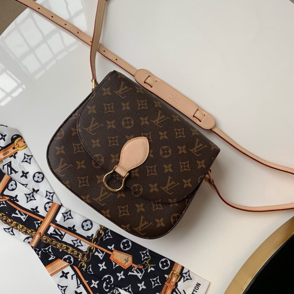 【独家实拍M51242】大号 复古包包控，中古马鞍包，绝对的祖母款