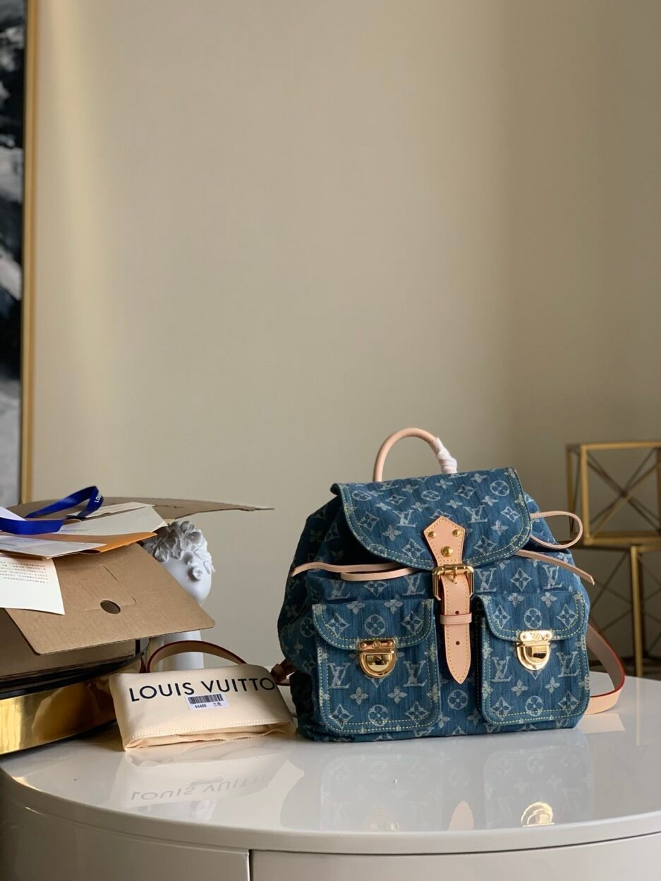 【独家实拍M44460】蓝色牛仔风的假日