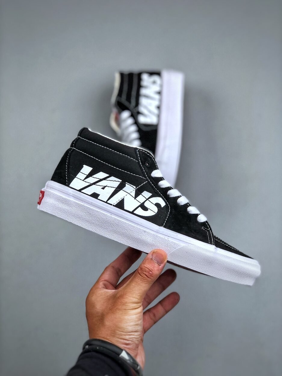 VANS 範斯 SK8-LOW 經典款 中幫黑白 休閒板鞋帆布鞋   VN0A4UUK2V4：圖片 2