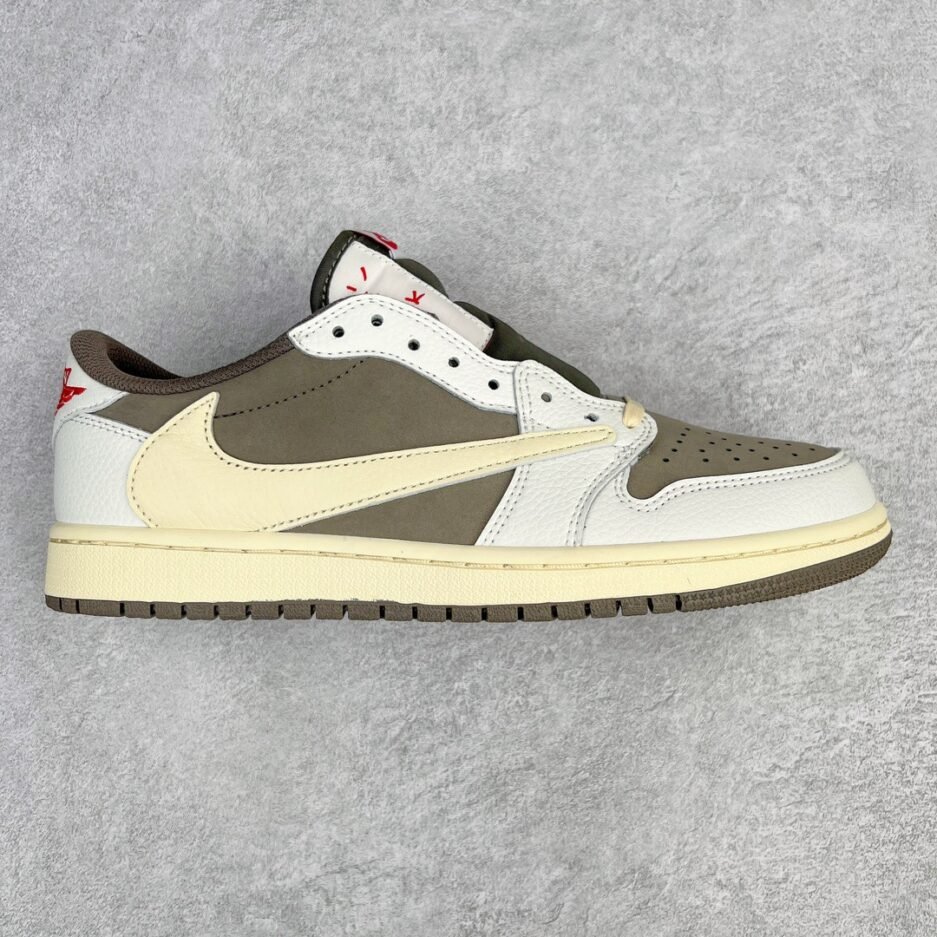 乔丹 Travis Scott x Air Jordan AJ1 Low TS聯名倒鉤低幫系列  篮球鞋：圖片 10