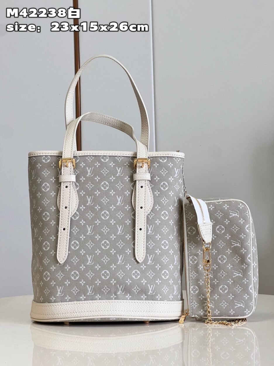 M95226 中古水桶包【独家实拍 M42238白 】