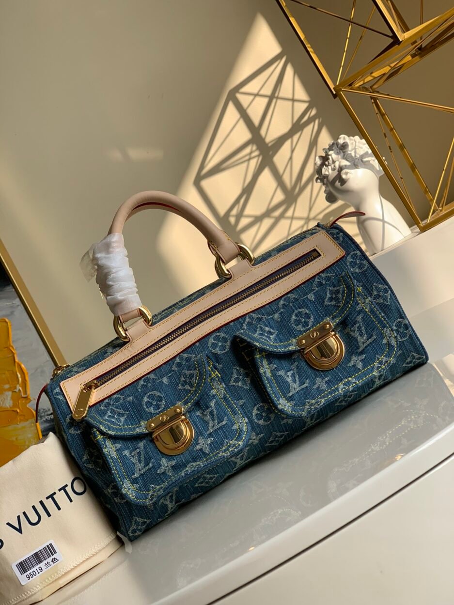 【独家实拍M95019】牛仔绣花系列中古款