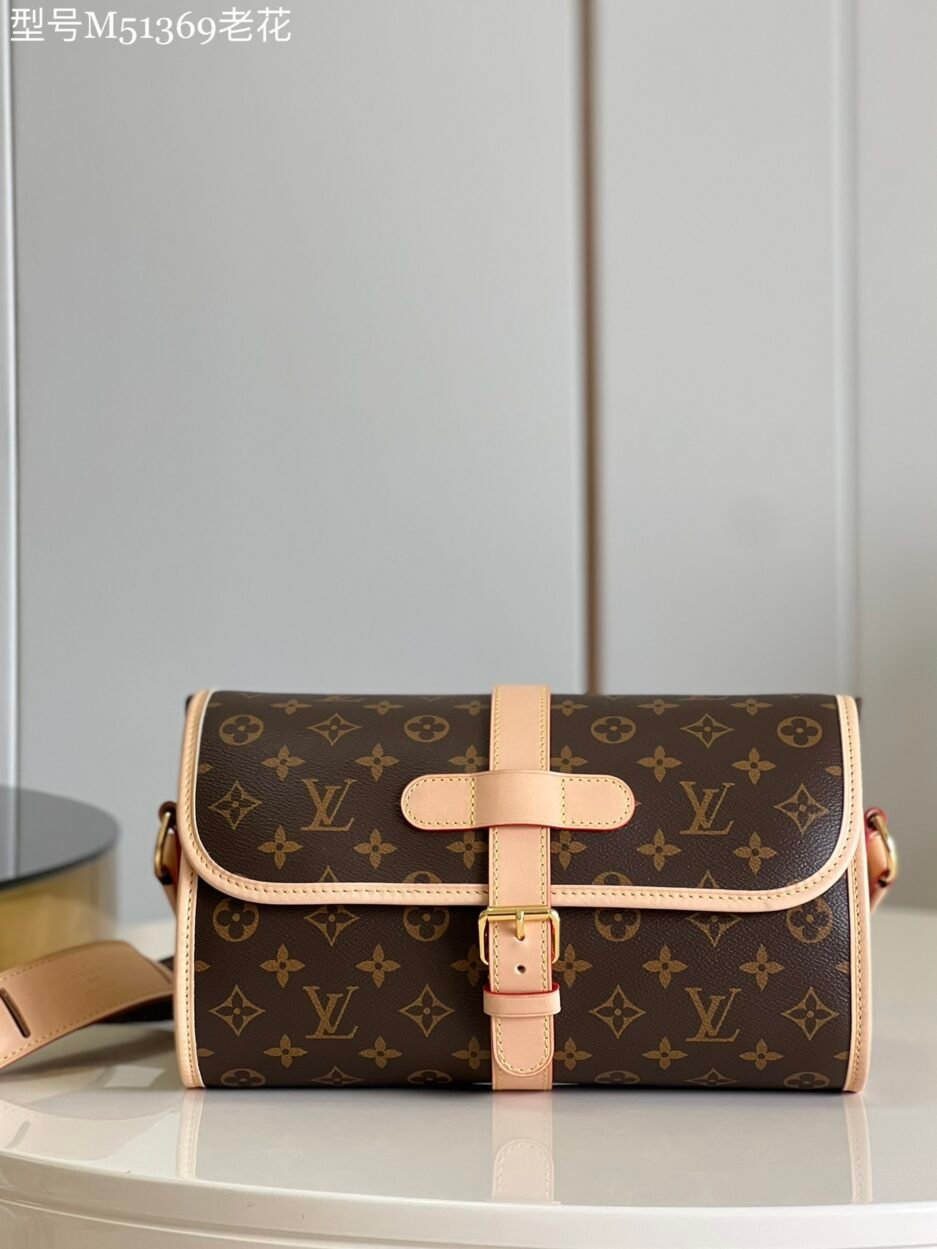 中古圆桶腰鼓包【独家实拍 M51369老花 】