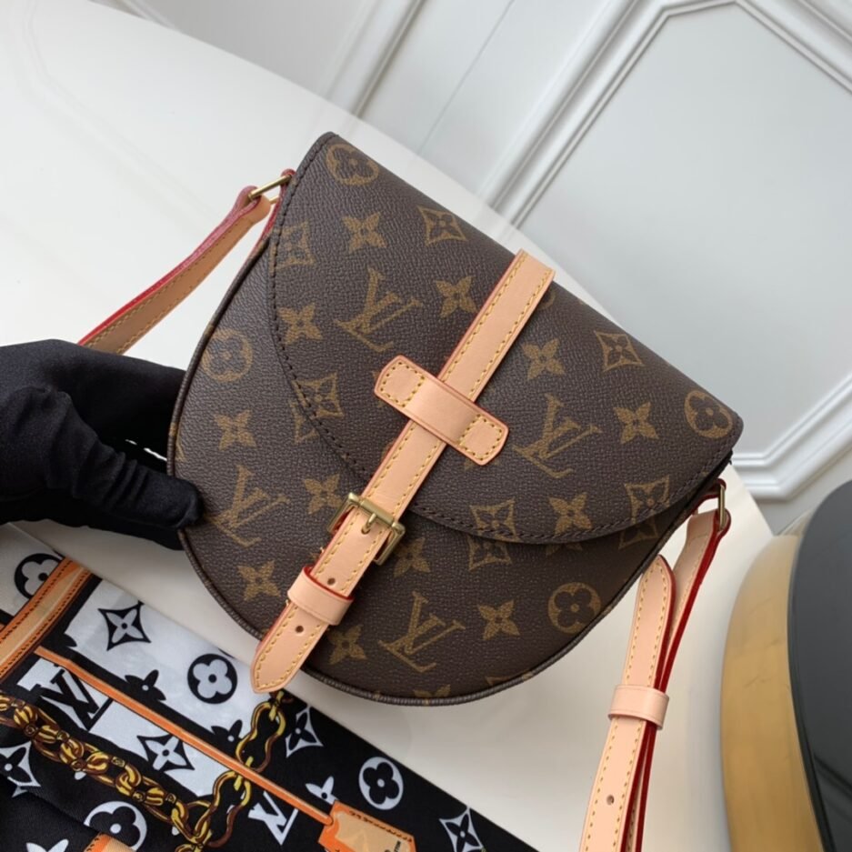 【独家实拍M45443】中古马鞍包