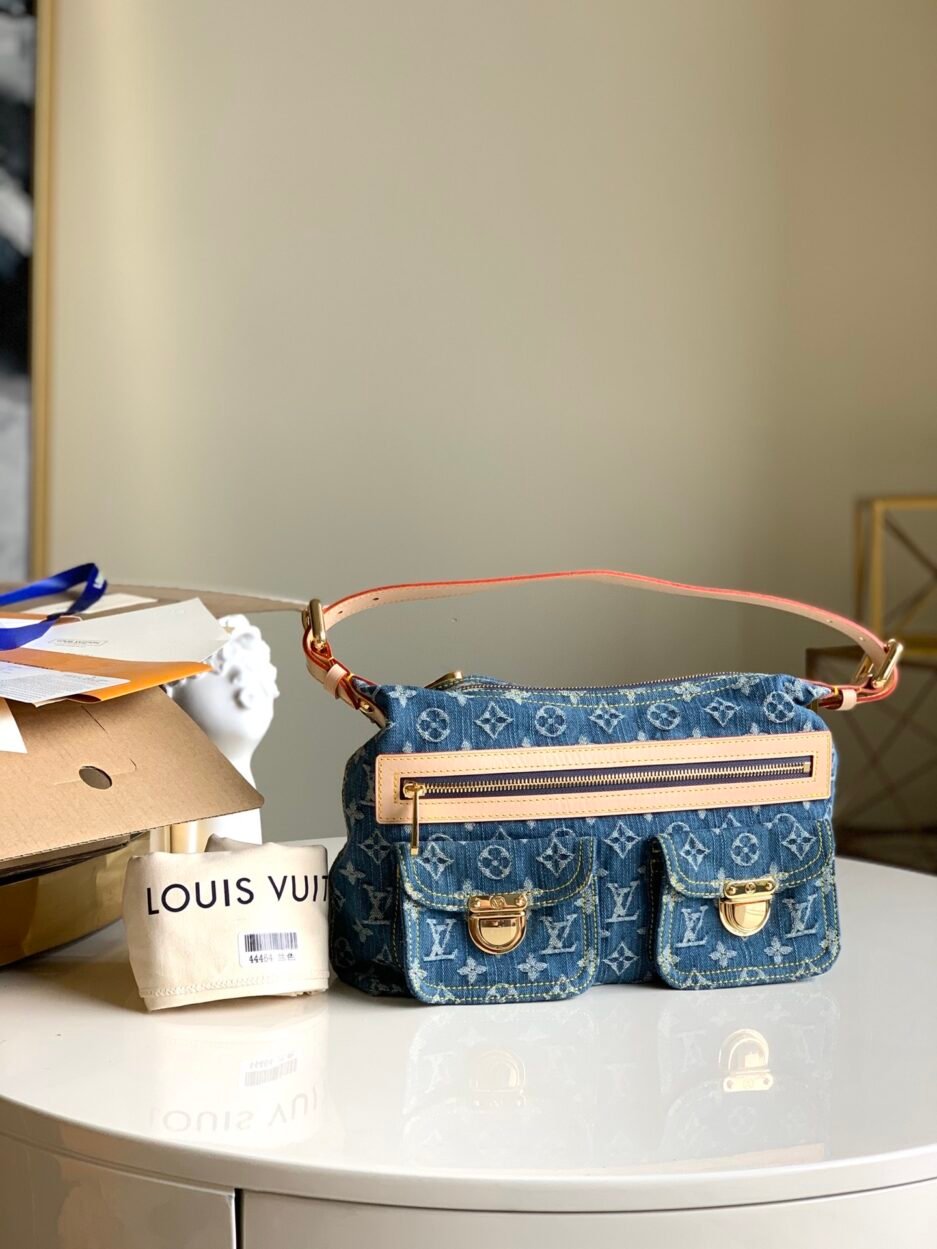 【独家实拍M44464蓝】 中古绝版限量款。牛仔元素