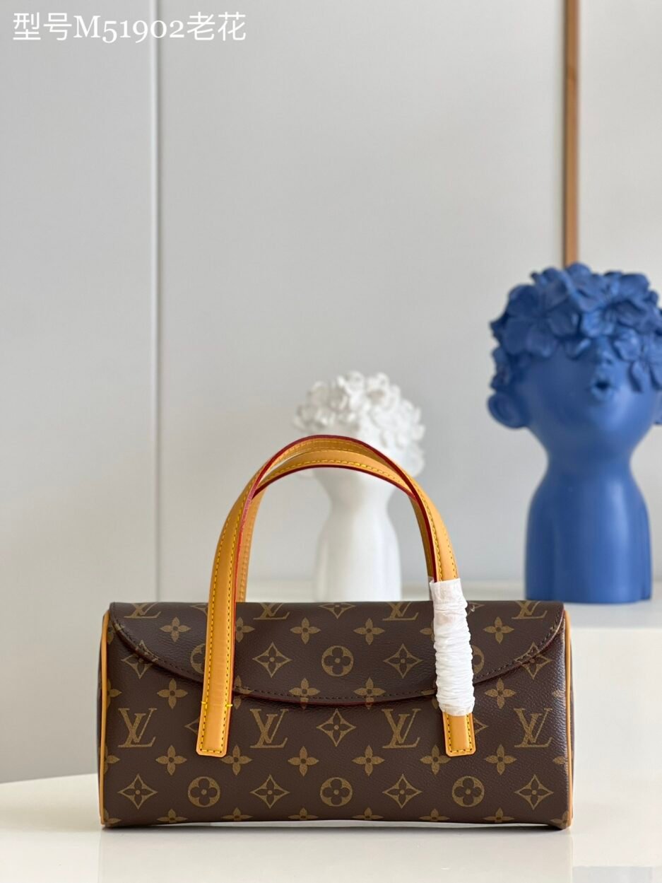 中古法棍手袋【独家实拍M51902老花】