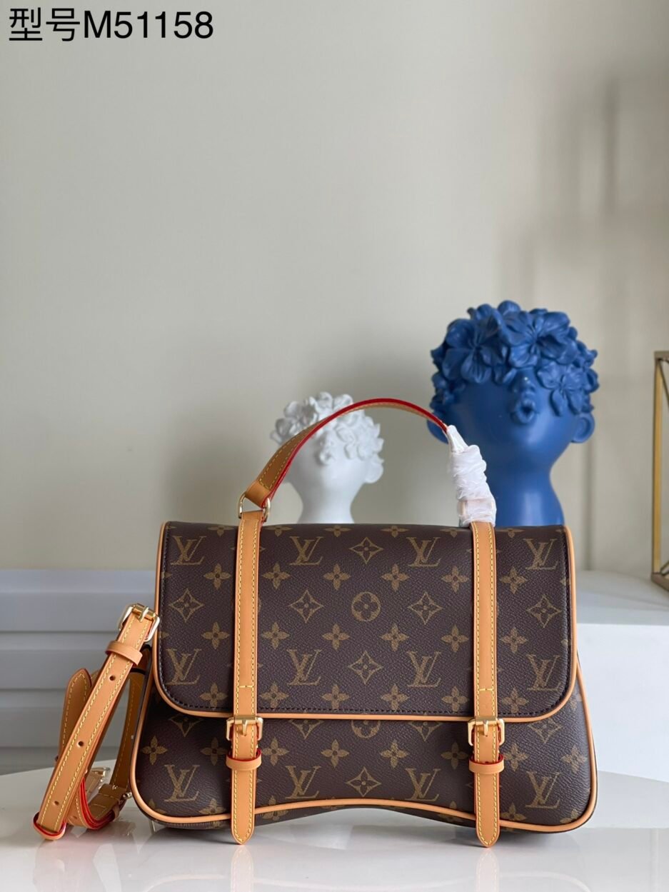 Marelle 中古款双肩包【独家实拍M51158老花】