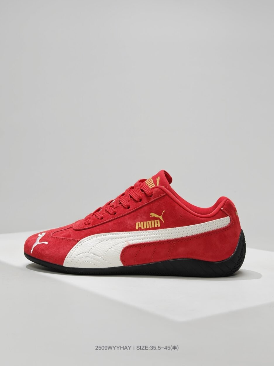 彪馬 Puma Speedcat OG 極速賽車系列低幫德訓風拼接復古百搭休閒運動賽車鞋：圖片 3