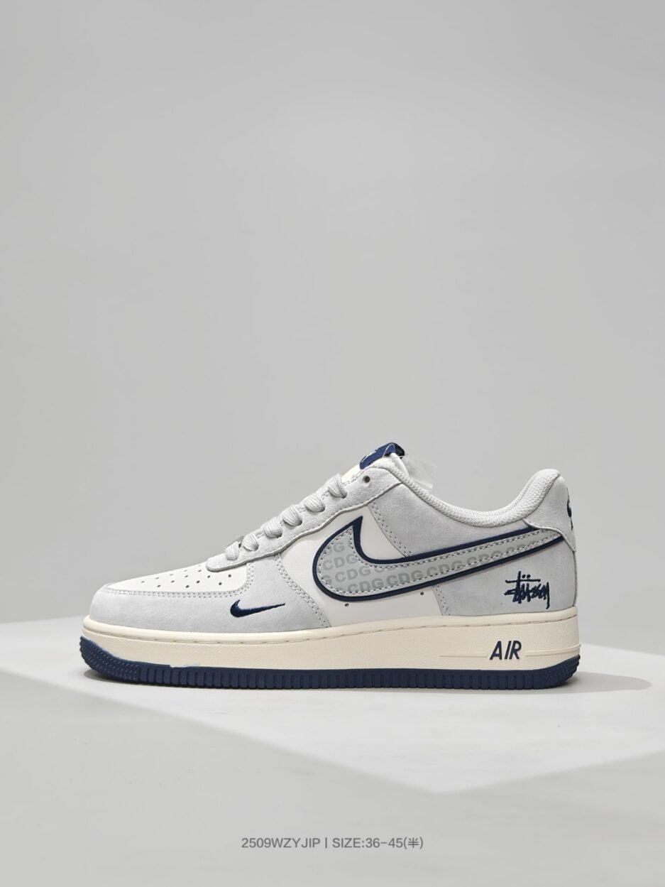 耐克Nike Air Force 1‘07 Low 蛇年限定 金蛇鱗 空軍一號低幫休閒板鞋：圖片 2
