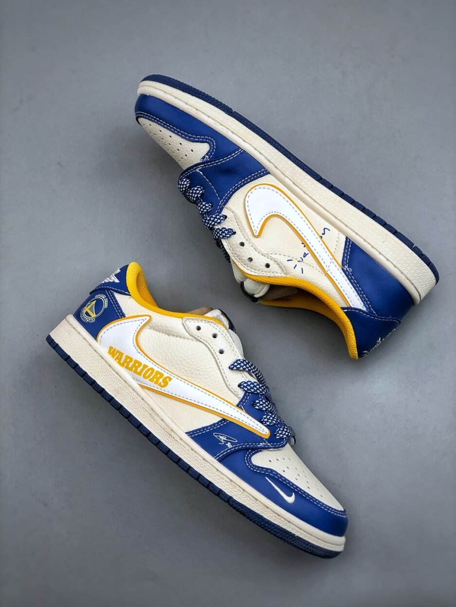 C版 Nike Air Jordan 1 x Travis Scott AJ1倒勾 喬一倒鉤 聯名款 耐克 低幫文化籃球鞋