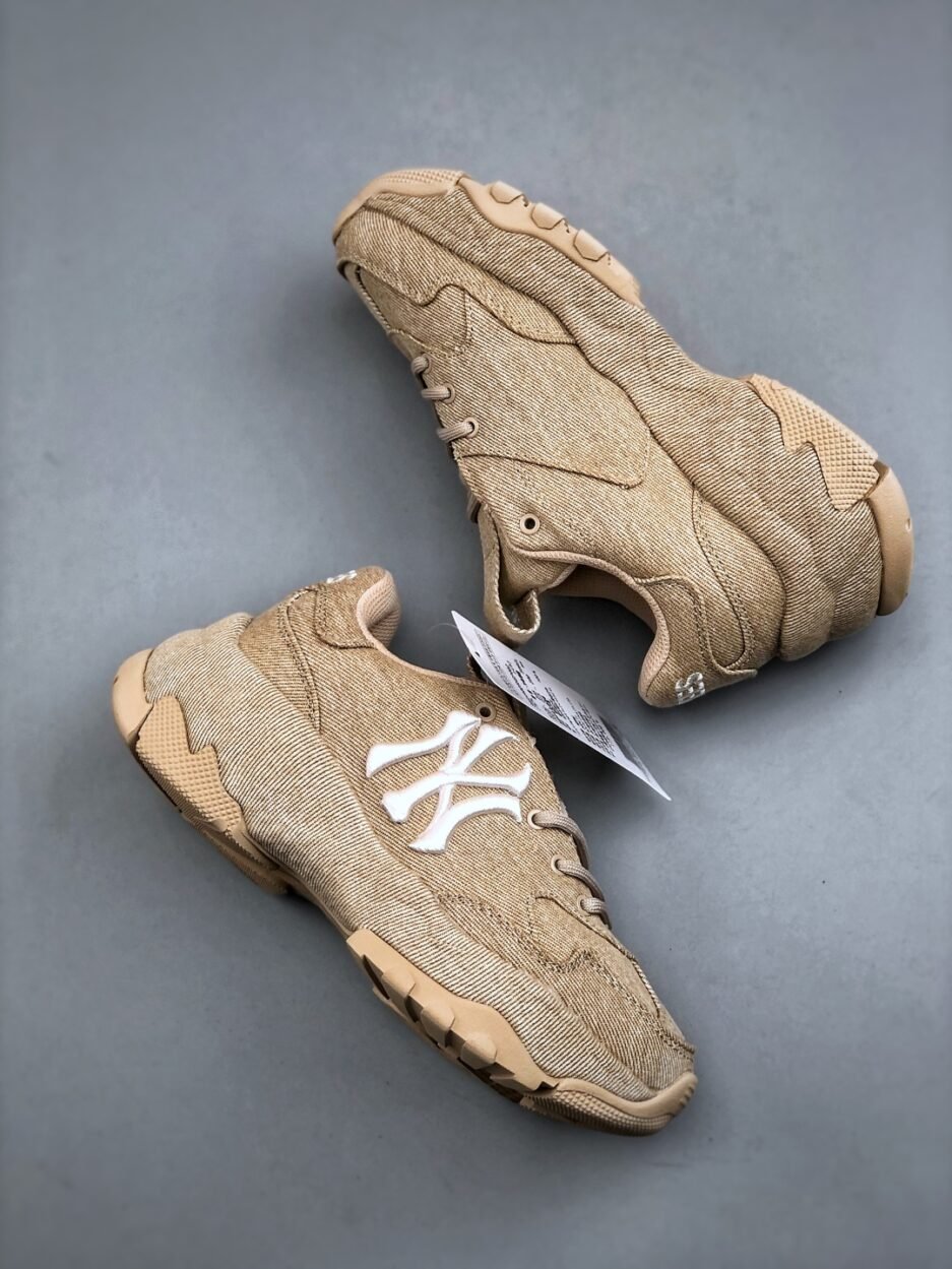 MLB BIGBALL CHUNKYALL OVER DENIM 潮流百搭 厚底增高 舒適休閒鞋：圖片 5