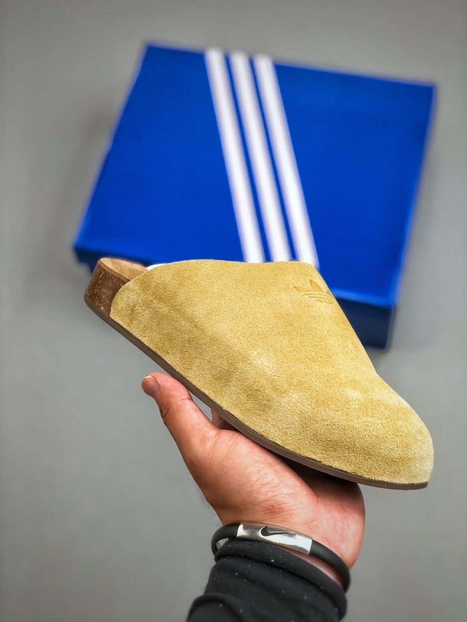 Adidas originals Adimule 舒适百搭 防磨防滑包头拖鞋：圖片 6