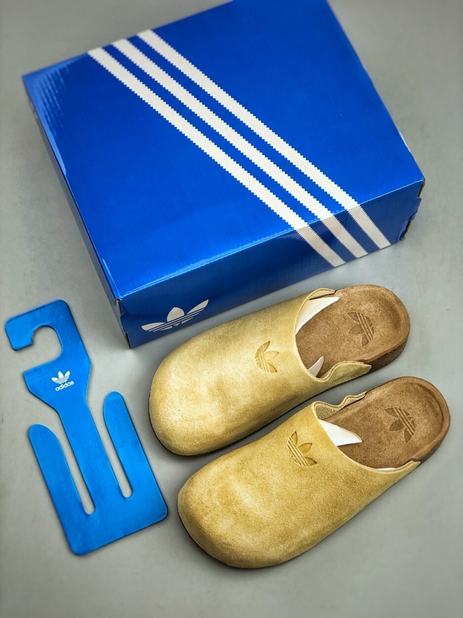 Adidas originals Adimule 舒适百搭 防磨防滑包头拖鞋：圖片 2