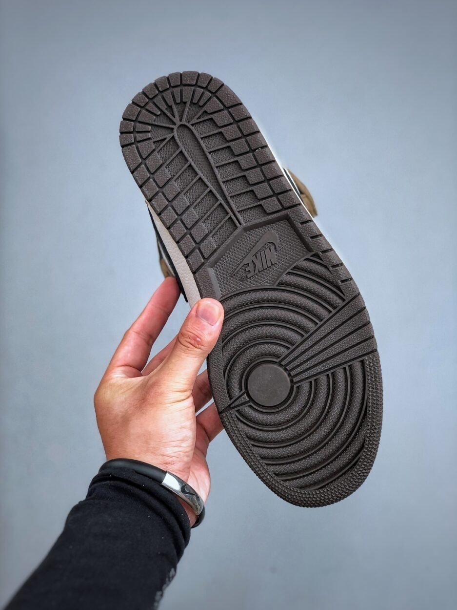 Nike AIR JORDAN 1 HIGH OG TS SP AJ1代邁克爾·喬丹高幫耐克經典復古百搭休閒文化運動籃球鞋：圖片 9