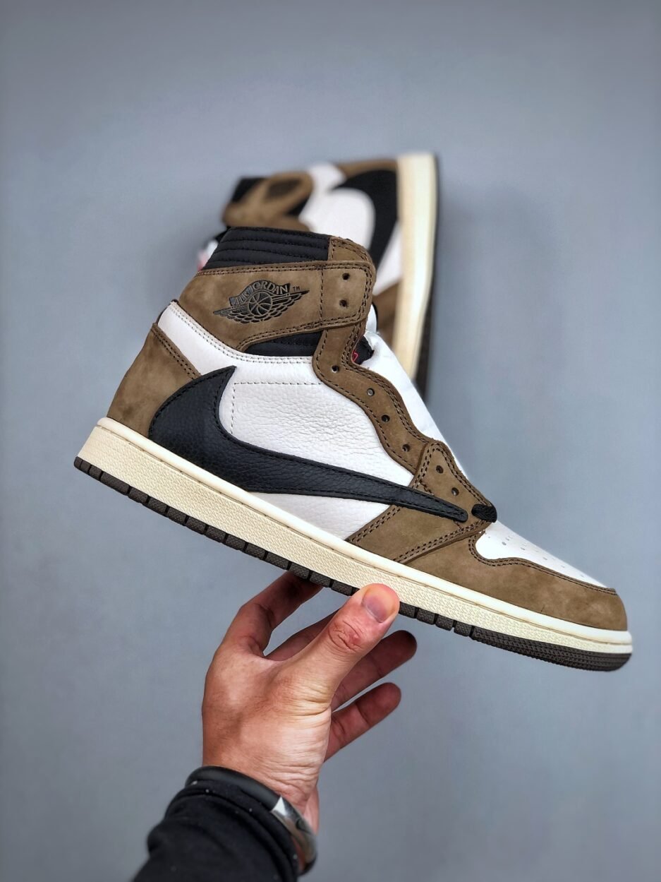 Nike AIR JORDAN 1 HIGH OG TS SP AJ1代邁克爾·喬丹高幫耐克經典復古百搭休閒文化運動籃球鞋