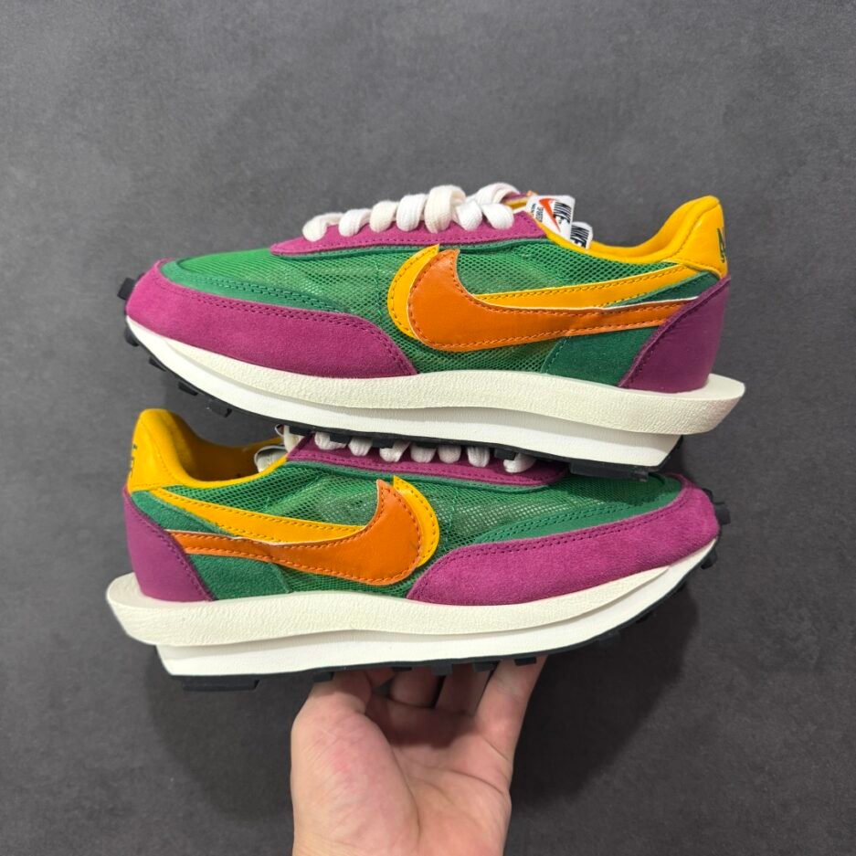 純原特價福利 Sacai x Nike LDWaffle 華夫系列生活休閒鞋：圖片 4