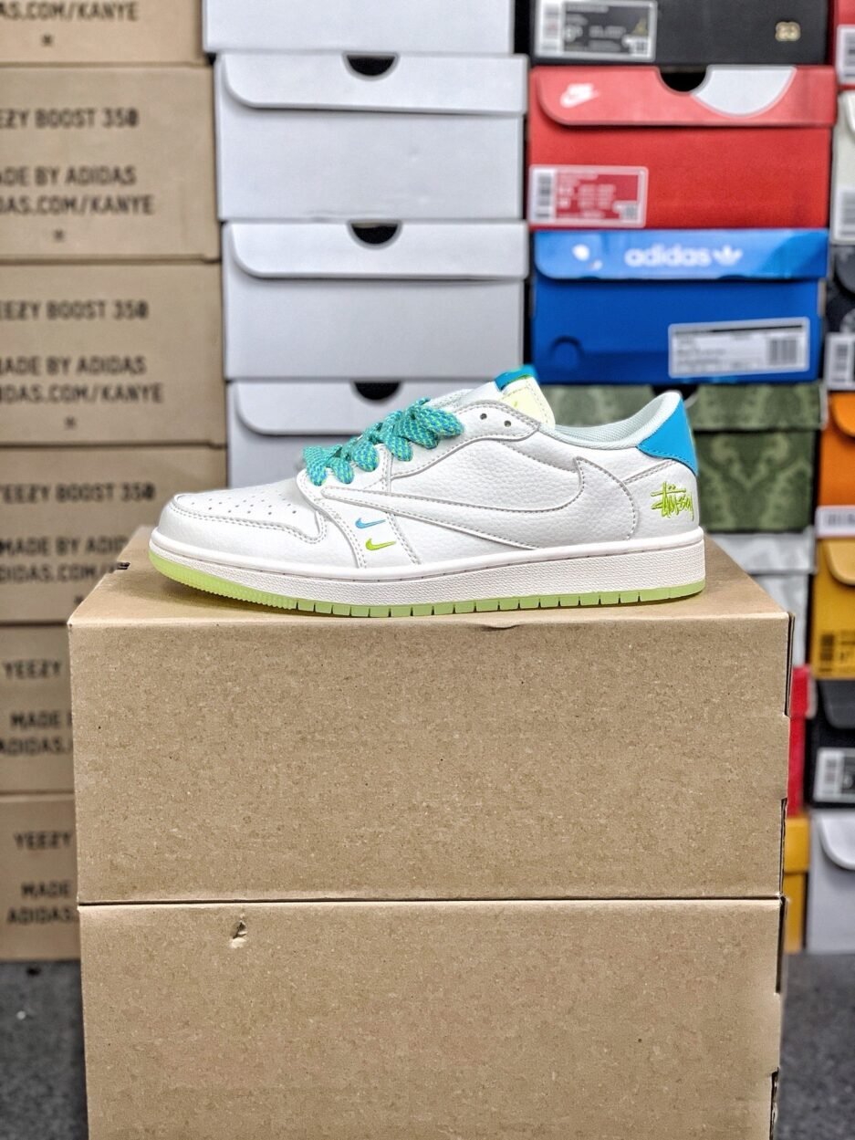 定制款 Air Jordan 1 Low 定制配色 喬1 AJ1經典低幫休閒百搭板鞋：圖片 6