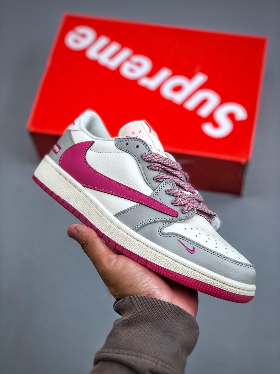 C版 Nike Air Jordan 1 Low OG SP 倒鉤聯名款 低幫休閒板鞋 定制鞋盒 大廠純原品質出貨：圖片 3