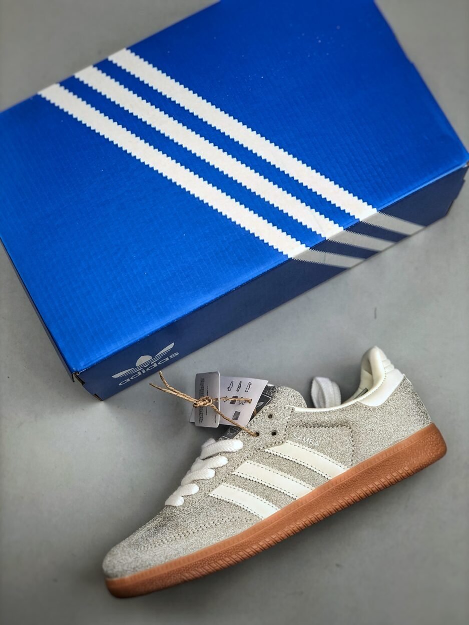 Adidas Originals Samba OG 森巴舞系列 阿迪达斯三葉草 紳士德訓足球風百搭低幫休閒運動板鞋：圖片 6