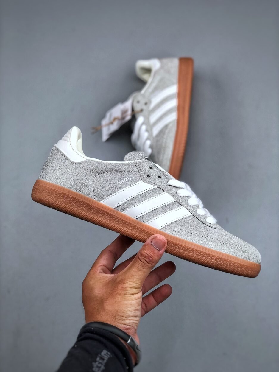 Adidas Originals Samba OG 森巴舞系列 阿迪达斯三葉草 紳士德訓足球風百搭低幫休閒運動板鞋：圖片 5
