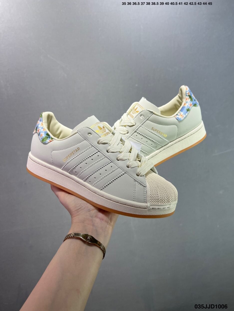 adidas originals SUPERSTAR ADV 皮革 男女款 藍色 經典貝殼頭古著系列低幫百搭休閒運動板鞋：圖片 9
