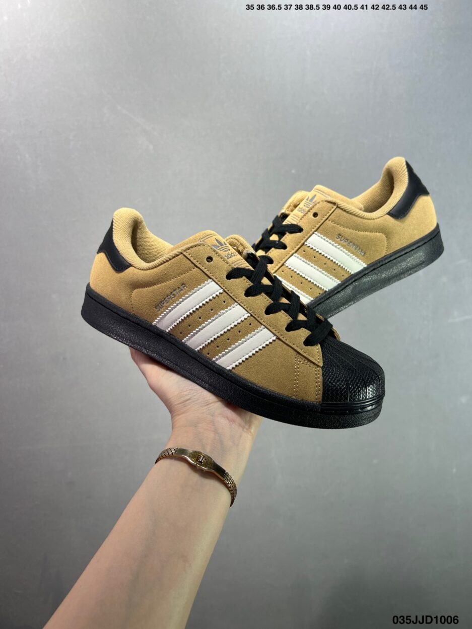 adidas originals SUPERSTAR ADV 皮革 男女款 藍色 經典貝殼頭古著系列低幫百搭休閒運動板鞋：圖片 2