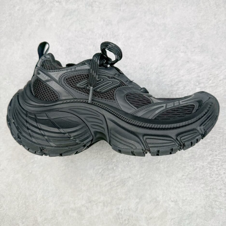 LZ純原 BALENCIAGA 10XL Sneakers 巴黎世家網布系帶低幫走秀復古老爹鞋：圖片 4