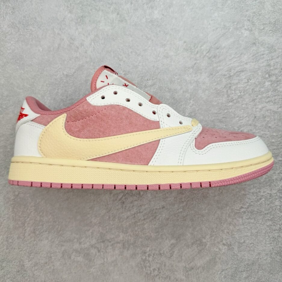 乔丹 Travis Scott x Air Jordan AJ1 Low TS聯名倒鉤低幫系列  篮球鞋：圖片 5