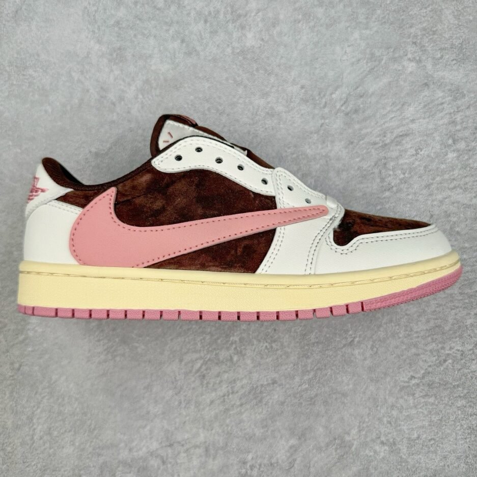 乔丹 Travis Scott x Air Jordan AJ1 Low TS聯名倒鉤低幫系列  篮球鞋：圖片 4