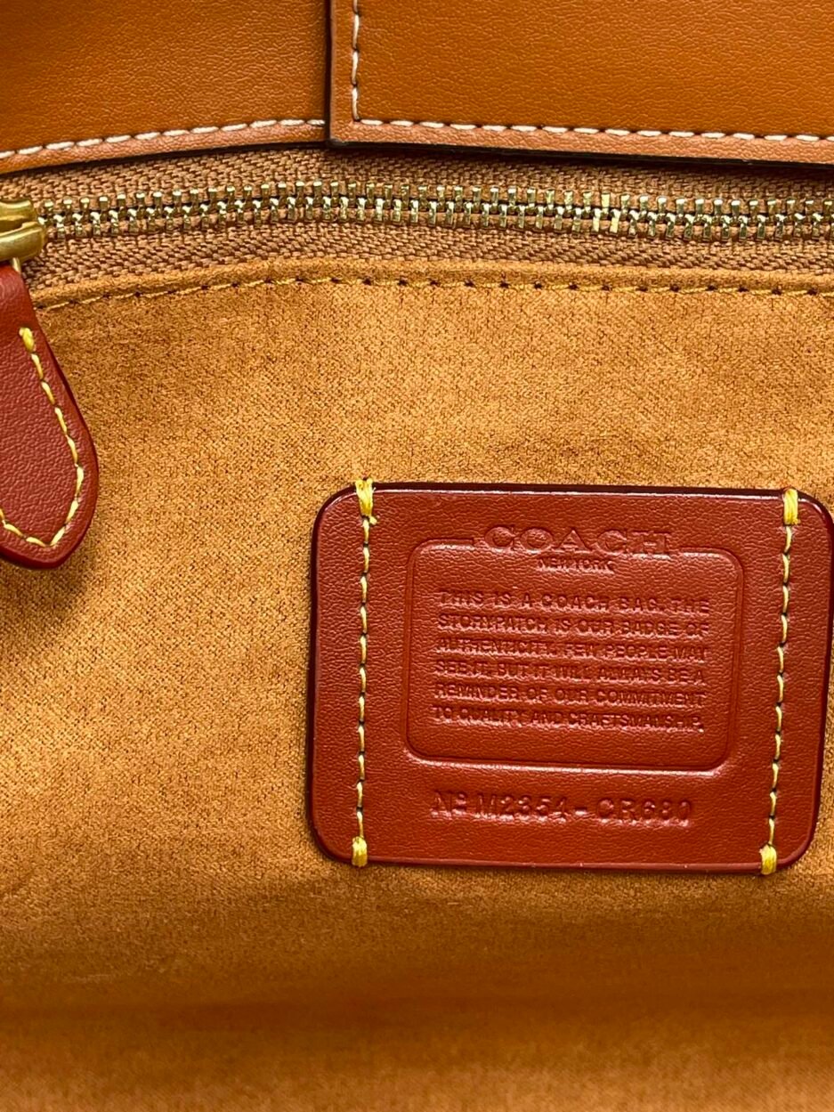 coach/蔻驰新款型号CR680专柜新款ACE马车图案女士托特包：圖片 10