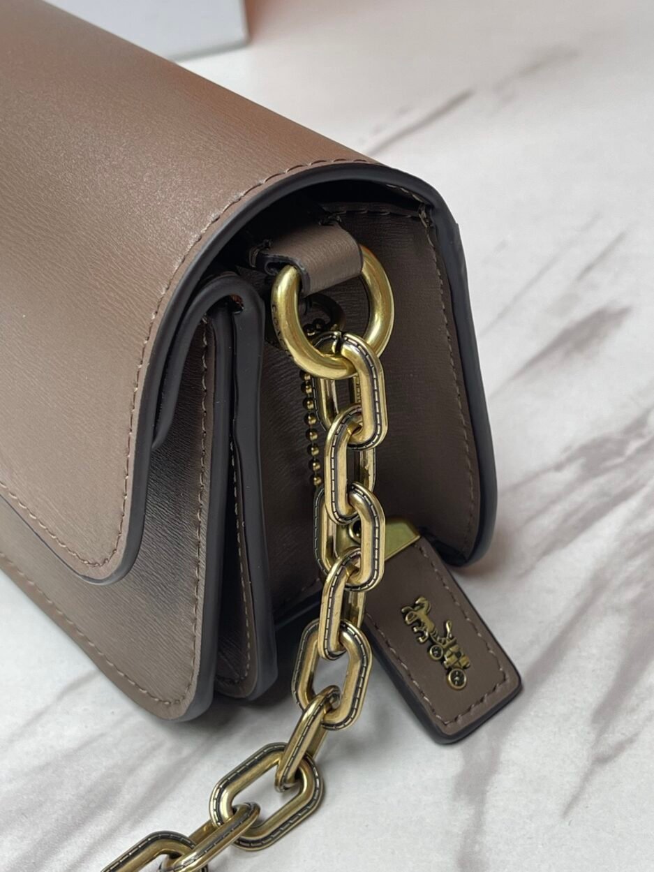 蔻驰最新款斜挎包肩带设计满分100皮质可拆卸肩带：圖片 3