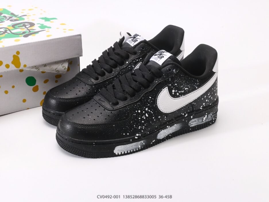 耐克Nike Air Force 1 Low 空军一号低帮百搭休闲运动板鞋 柔软：圖片 4