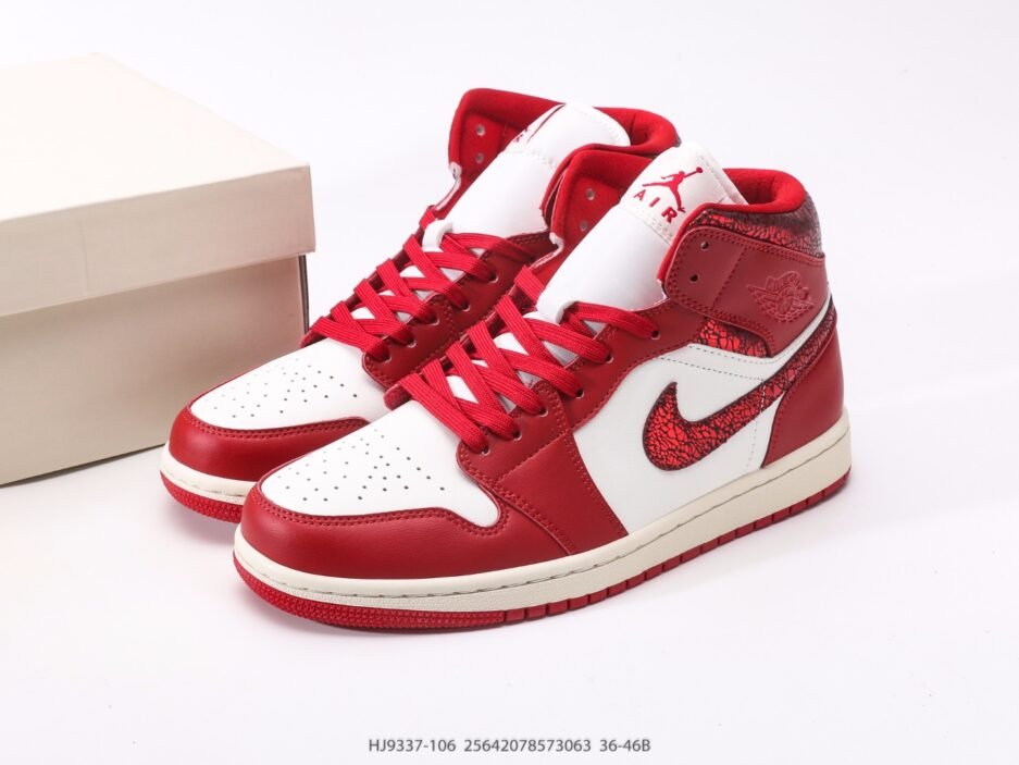 乔丹Wmns Air Jordan 1 MidAJ1乔丹一代中帮:圖片 9