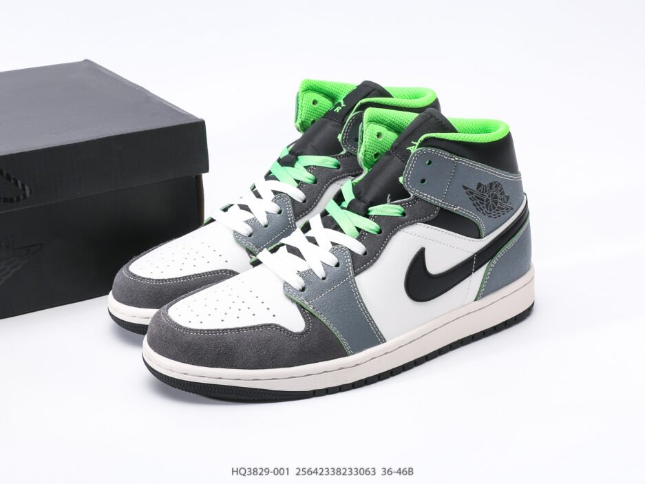 乔丹Wmns Air Jordan 1 MidAJ1乔丹一代中帮:圖片 2