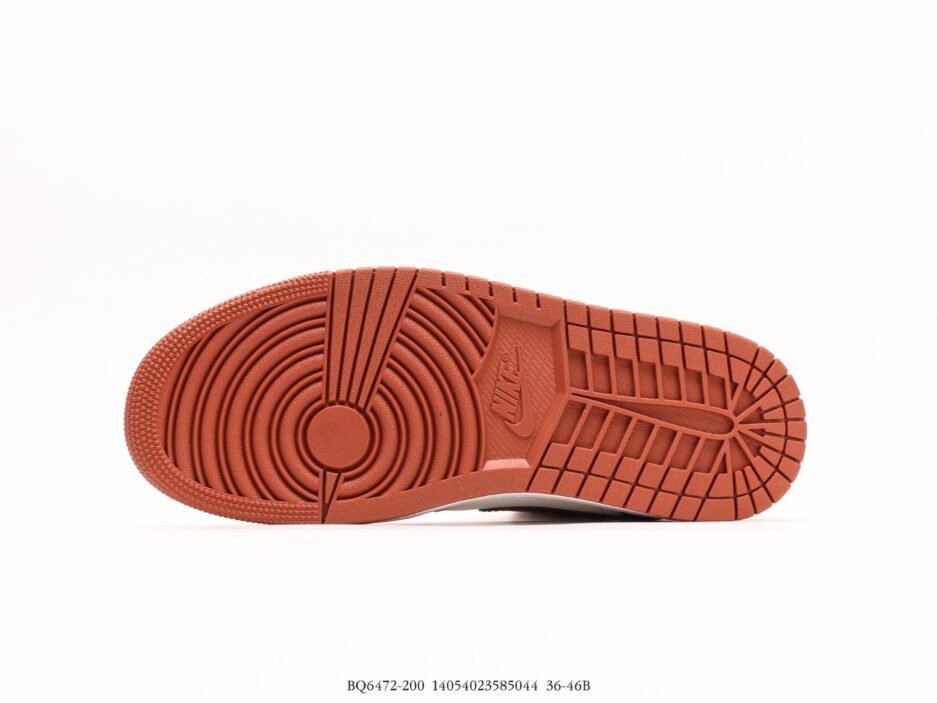 乔丹Air Jordan 1 Mid AJ1 乔1焦糖棕 中邦文化休闲板鞋：圖片 6