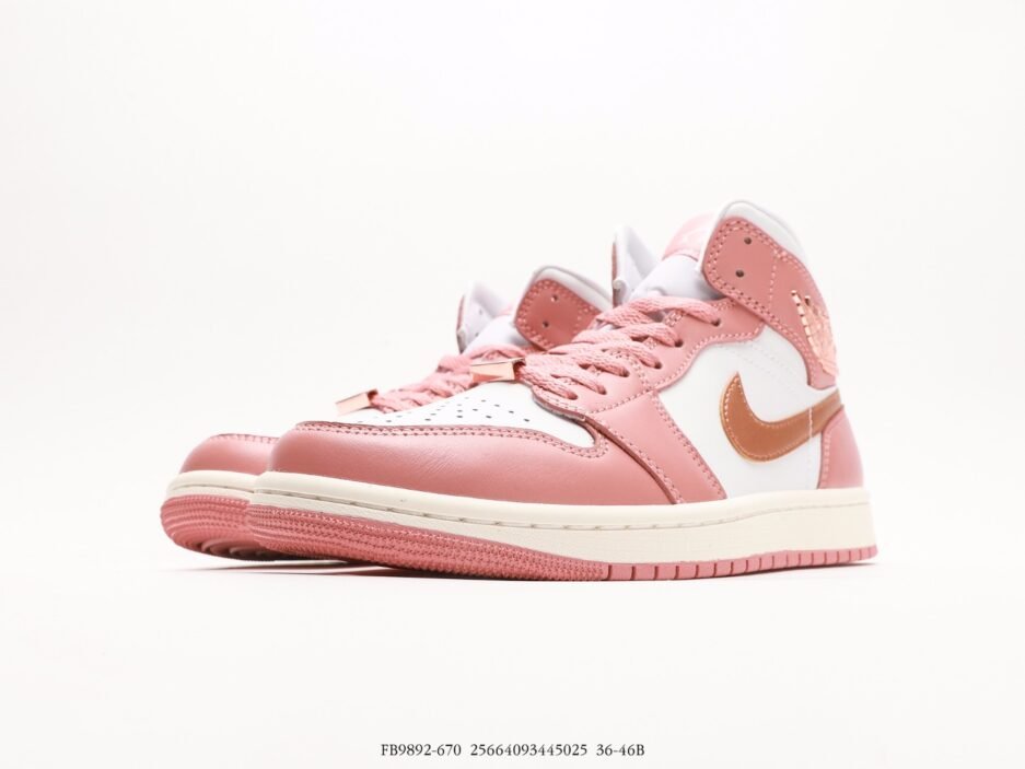 乔丹Air Jordan 1 Mid AJ1乔1中帮文化篮球鞋：圖片 5