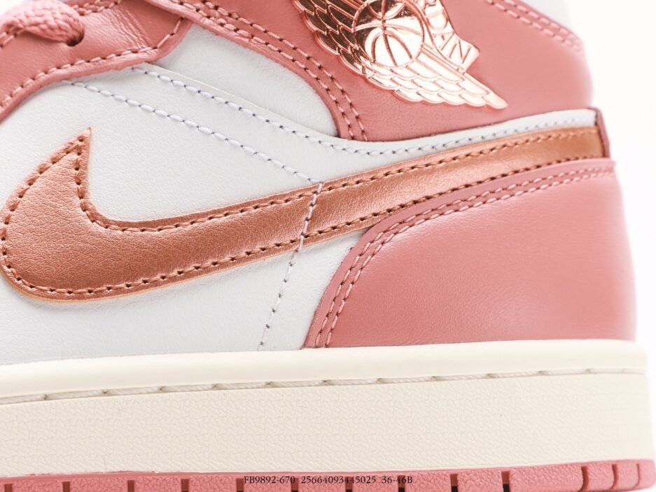 乔丹Air Jordan 1 Mid AJ1乔1中帮文化篮球鞋：圖片 3