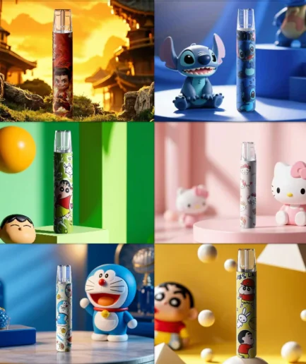 卡通電子煙主機 皮卡丘主機 幸運電子煙主機 卡通主機 台灣現貨