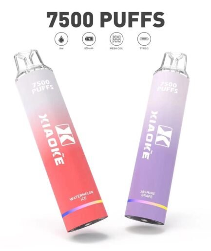 梟客一次性電子煙 7500口  XIAOKE7500一次性電子煙  台灣現貨 便宜好用