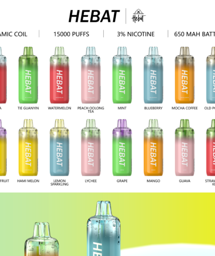 喜唄一次性15000口電子煙|長效便攜・口感穩定・時尚設計