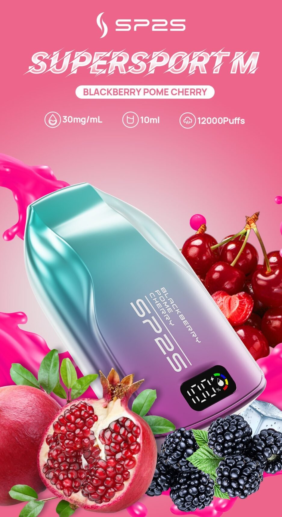 SP2一次性電子煙 12000口 SP2一次性拋棄式  台灣現貨 當天出貨：圖片 5